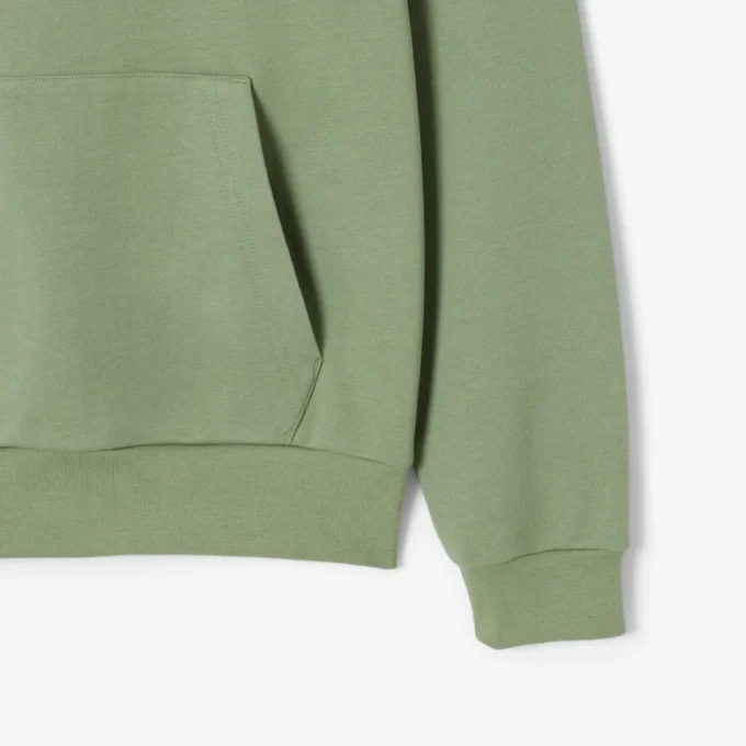 Erkek Pamuklu Polar Kapüşonlu Sweatshirt