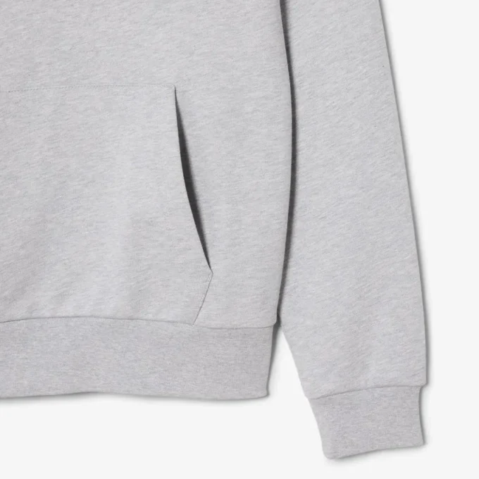 Erkek Pamuklu Polar Kapüşonlu Sweatshirt