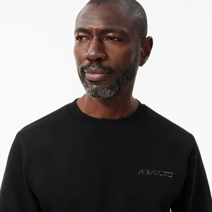 Erkek Piqua Rozetli Sweatshirt
