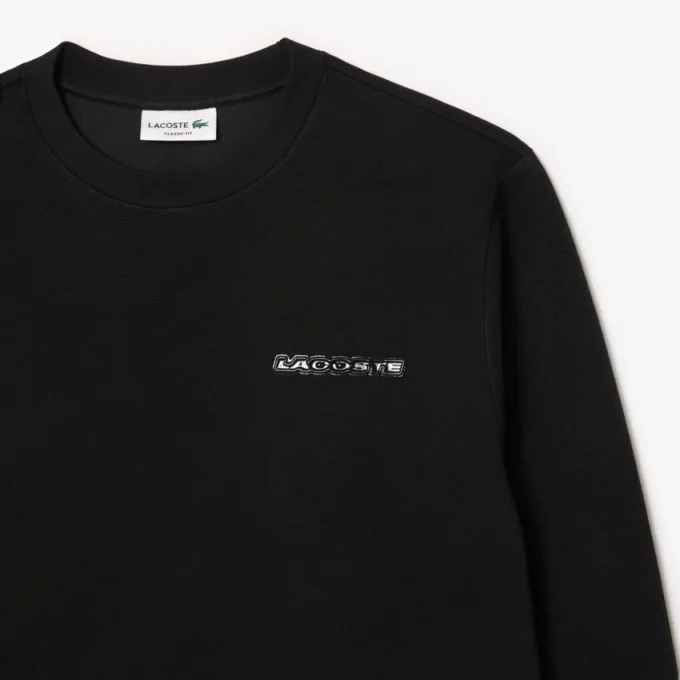 Erkek Piqua Rozetli Sweatshirt