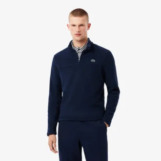 Erkek Polar Fleece Çeyrek Fermuarlı Golf Üstü