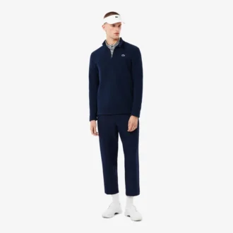 Erkek Polar Fleece Çeyrek Fermuarlı Golf Üstü