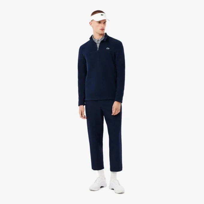 Erkek Polar Fleece Çeyrek Fermuarlı Golf Üstü