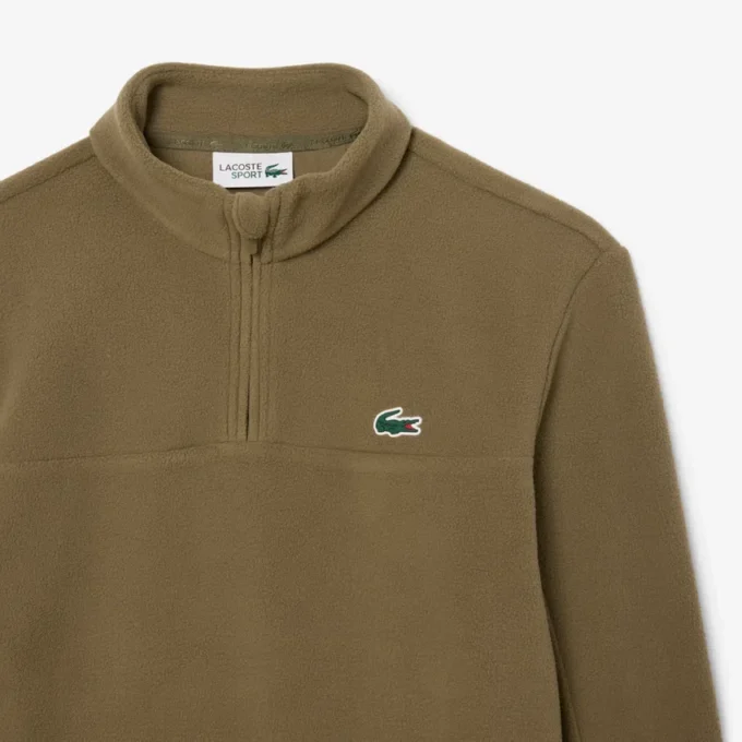 Erkek Polar Fleece Çeyrek Fermuarlı Golf Üstü