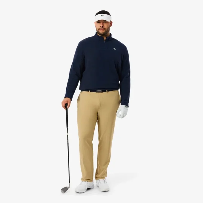 Erkek Polar Fleece Çeyrek Fermuarlı Golf Üstü