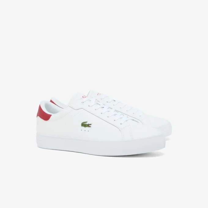 Erkek Powercourt Grafik Deri Sneaker