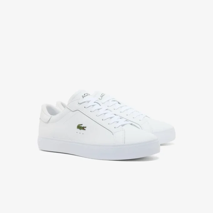 Erkek Powercourt Grafik Deri Sneaker