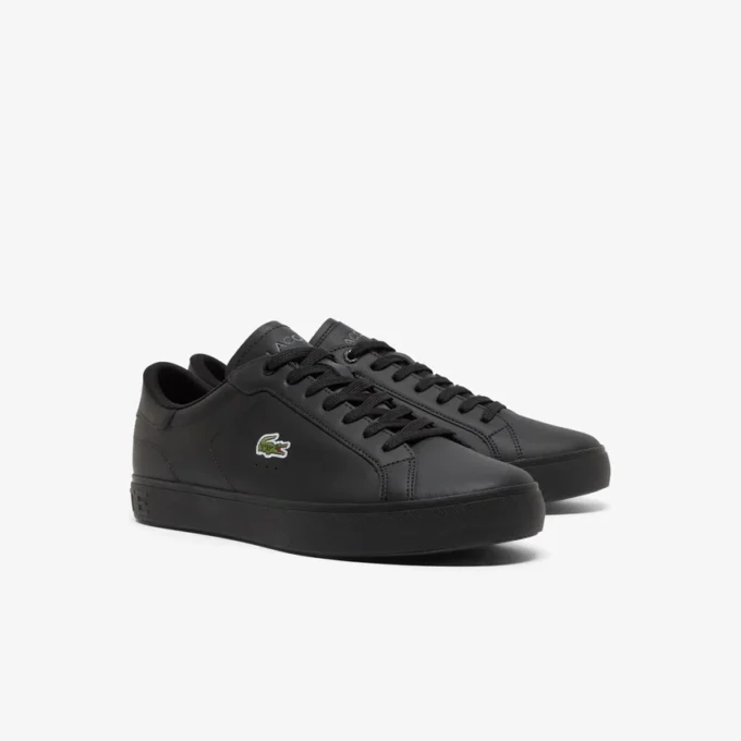Erkek Powercourt Grafik Deri Sneaker