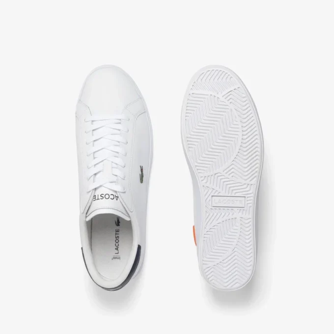 Erkek Powercourt Grafik Deri Sneaker