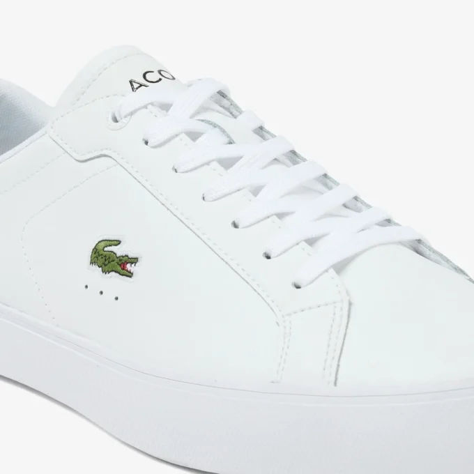 Erkek Powercourt Grafik Deri Sneaker