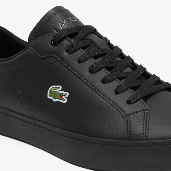 Erkek Powercourt Grafik Deri Sneaker