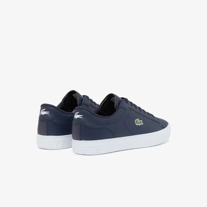 Erkek Powercourt Graphic Deri Sneaker