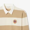 Erkek Rahat Kesim Çizgili Rugby Polo Tişört
