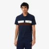 Erkek Regular Fit Colorblock Petit Piqua Polo Tişört
