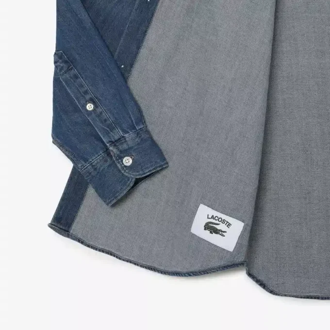 Erkek Regular Fit Denim Gömlek