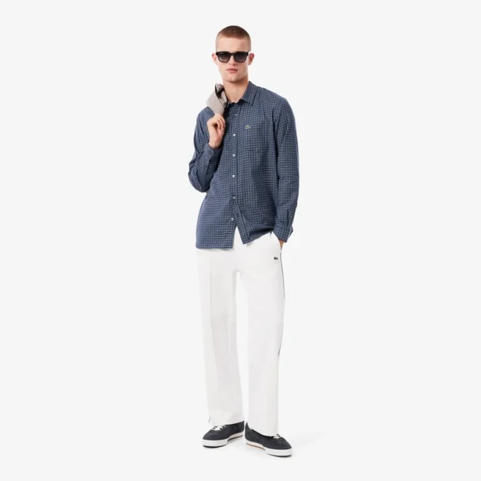 Erkek Regular Fit Ekose Flanel Gömlek