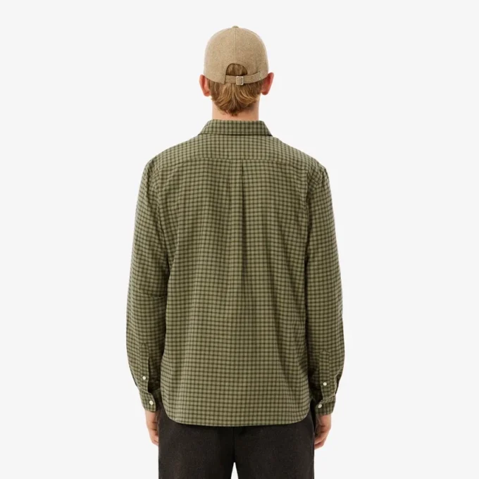 Erkek Regular Fit Ekose Flanel Gömlek