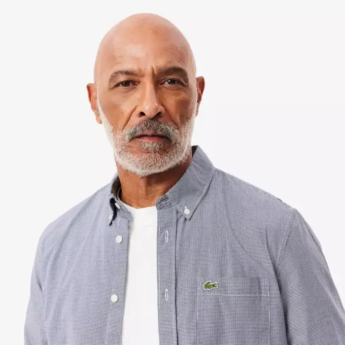Erkek Regular Fit Gingham Poplin Gömlek