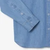 Erkek Regular Fit Hafif Denim Gömlek