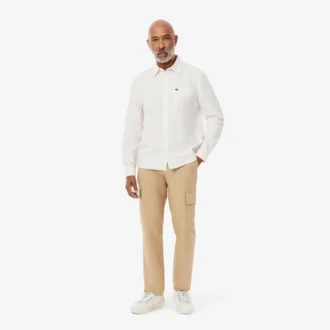 Erkek Regular Fit Hafif Pamuklu Kargo Pantolon