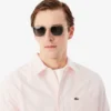 Erkek Regular Fit Çizgili Oxford Gömlek