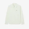 Erkek Regular Fit Çizgili Oxford Gömlek