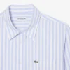 Erkek Regular Fit Çizgili Oxford Gömlek