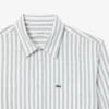 Erkek Regular Fit Çizgili Oxford Gömlek