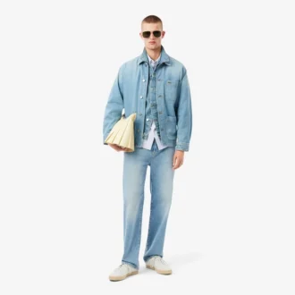 Erkek Regular Fit Çizgili Pinpoint Gömlek