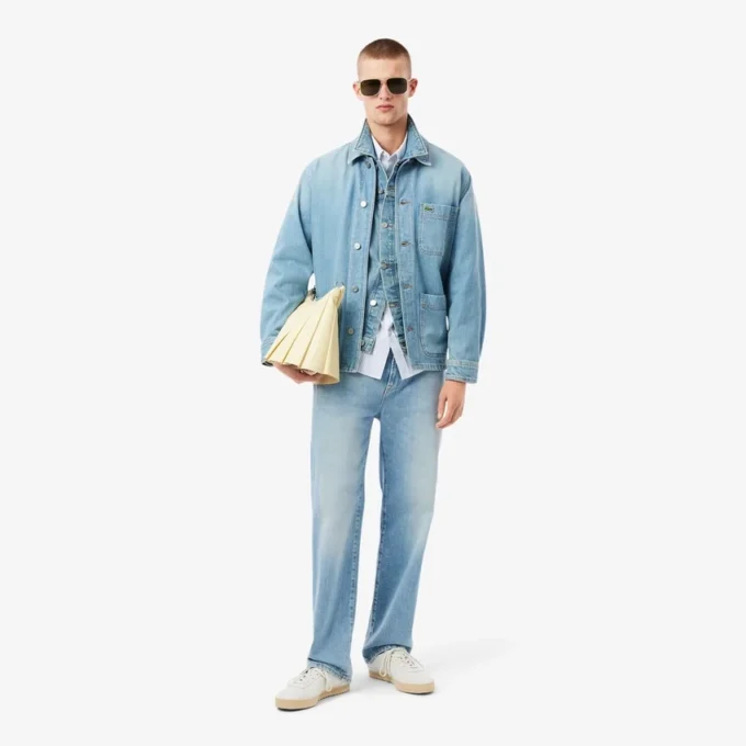 Erkek Regular Fit Çizgili Pinpoint Gömlek