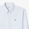 Erkek Regular Fit Çizgili Pinpoint Gömlek