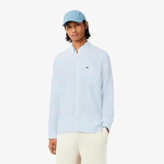 Erkek Regular Fit Keten Gömlek