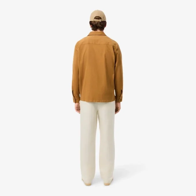 Erkek Regular Fit Keten Twill Pantolon