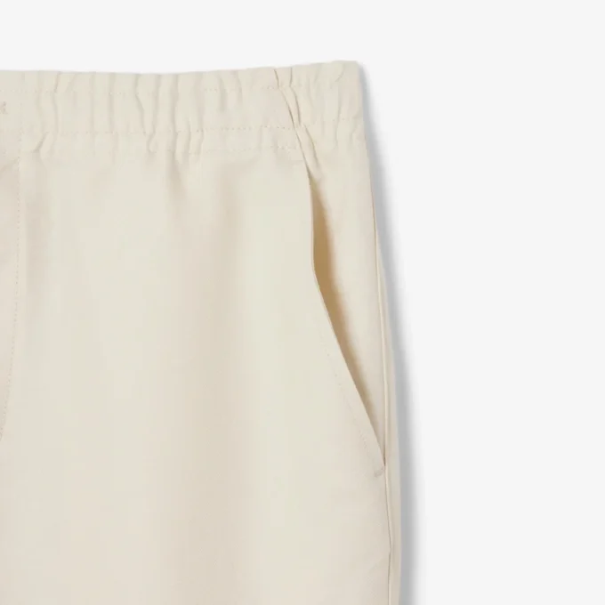 Erkek Regular Fit Keten Twill Pantolon