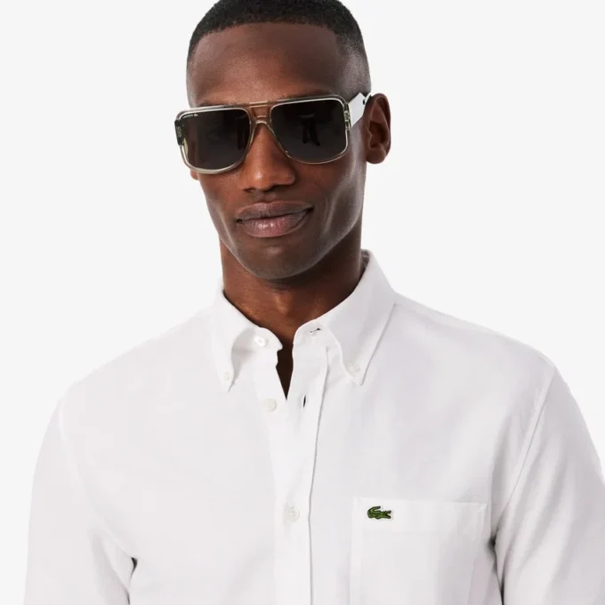 Erkek Regular Fit Kısa Kollu Oxford Gömlek