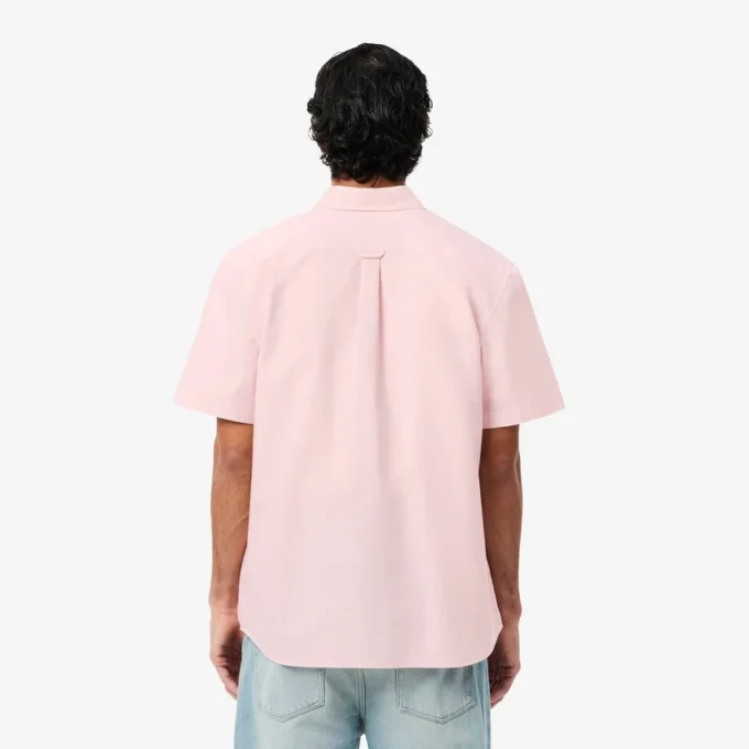 Erkek Regular Fit Kısa Kollu Oxford Gömlek