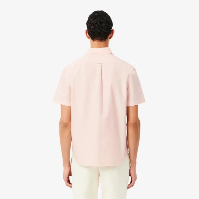 Erkek Regular Fit Kısa Kollu Oxford Gömlek