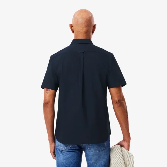 Erkek Regular Fit Kısa Kollu Oxford Gömlek