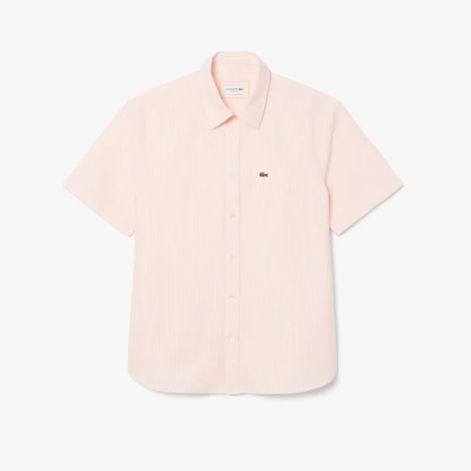 Erkek Regular Fit Kısa Kollu Oxford Gömlek