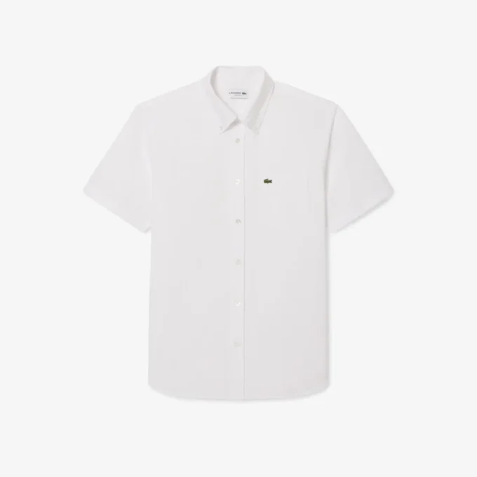 Erkek Regular Fit Kısa Kollu Oxford Gömlek