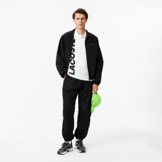 Erkek Regular Fit Lacoste Movement Baskılı Polo Tişört