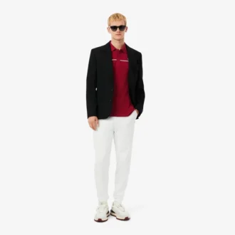 Erkek Regular Fit Logo Trim L.12.12 Polo Tişört