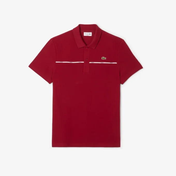 Erkek Regular Fit Logo Trim L.12.12 Polo Tişört