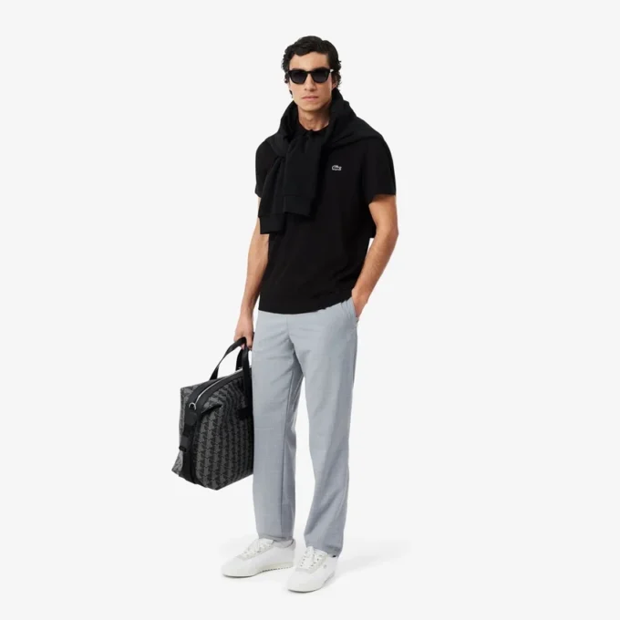 Erkek Regular Fit Pamuk Karışımlı Polo Tişört