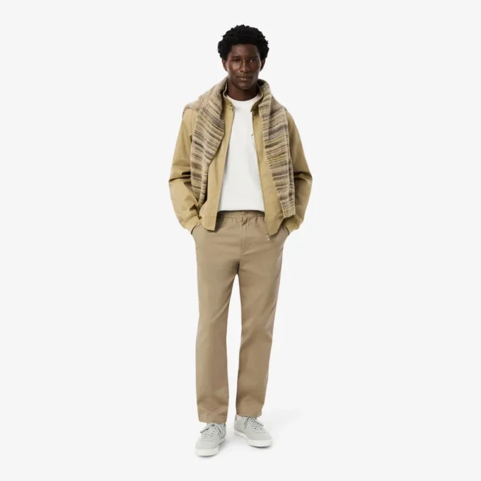 Erkek Regular Fit Pamuklu Chino Pantolon