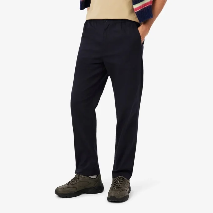 Erkek Regular Fit Pamuklu Chino Pantolon