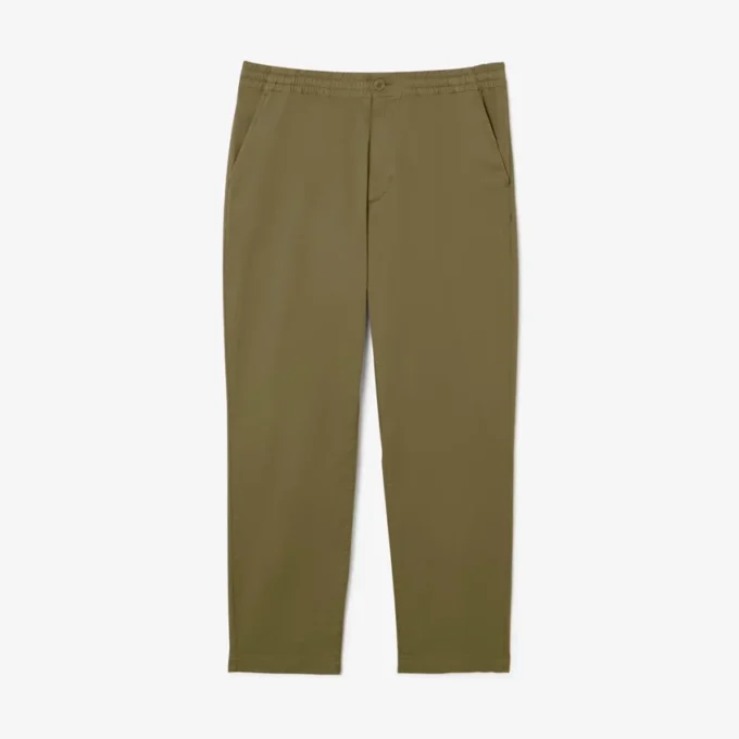 Erkek Regular Fit Pamuklu Chino Pantolon