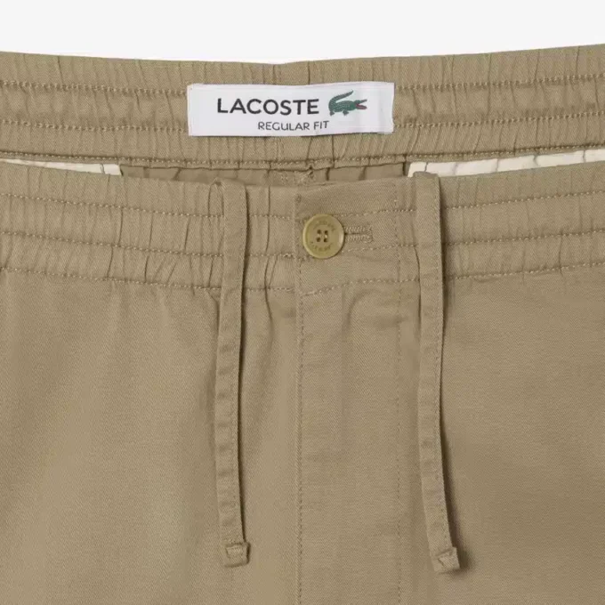 Erkek Regular Fit Pamuklu Chino Pantolon