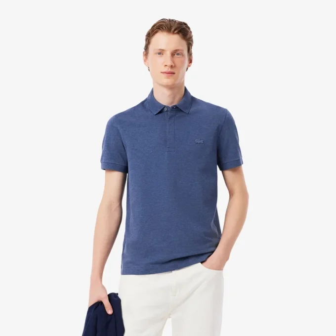 Erkek Regular Fit Paris Streç Piqua Polo Tişört