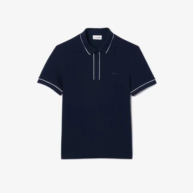 Erkek Regular Fit Paris Streç Piqua Polo Tişört